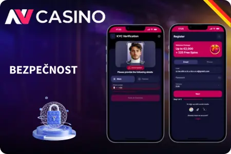 Bezpečnost  NV Casino